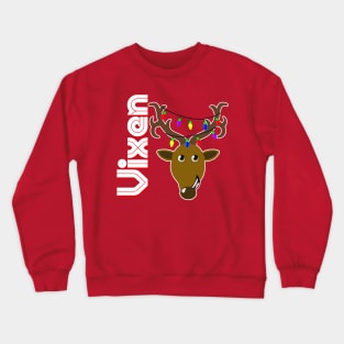 Family Christmas Photo "Vixen" Design Crewneck Sweatshirt